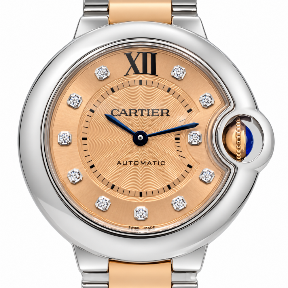 Cartier Ballon Bleu De 33MM W2BB0032 Two-Tone Watch